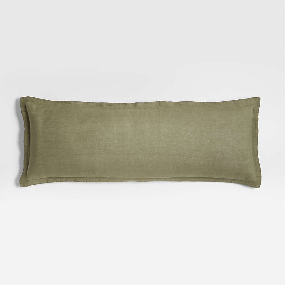 Hemp Reading nook cushion Hemp fiber in non-dyed linen fabric