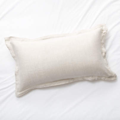 New Natural Hemp King Bed Pillow Sham