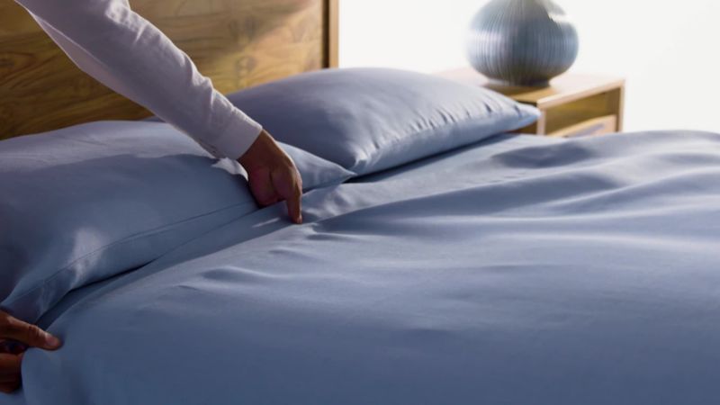 Play New Natural Hemp King Bed Sheet Set - video 3 of 3