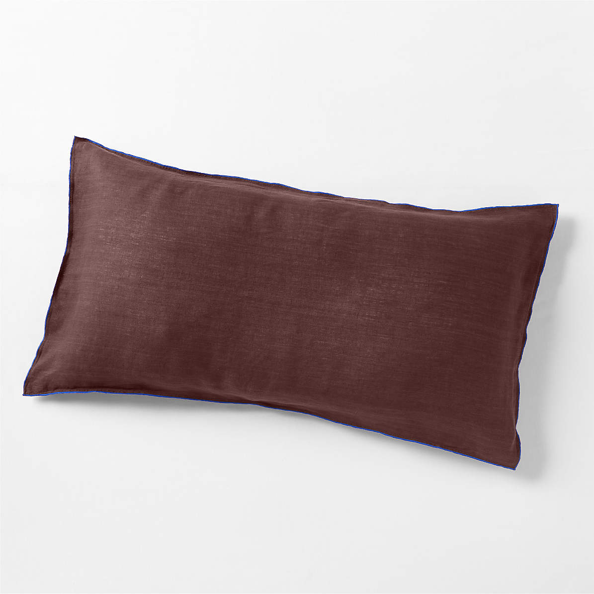 burgundy euro pillow shams