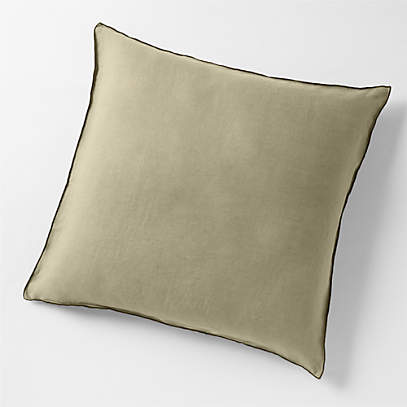 Green throw discount pillows for bed