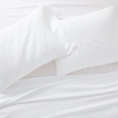 View Aire Natural Hemp White King Bed Sheet Set details