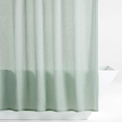 Hemp Green Shower Curtain Reviews, Crate And Barrel Shower Curtain