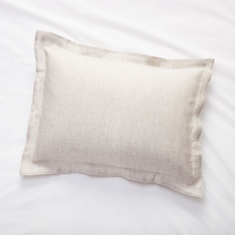 New Natural Hemp Standard Bed Pillow Sham