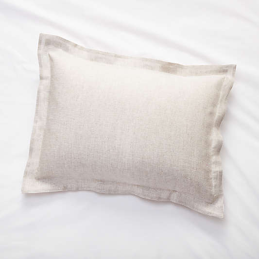 New Natural Hemp Bed Pillow Shams
