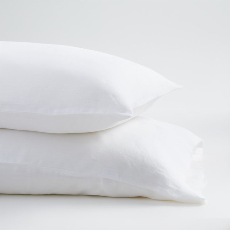 New Natural EUROPEAN FLAX ™-certified  Linen Petite Stripe Arcadia Tan/Burnt Green Queen Bed Sheet Set
