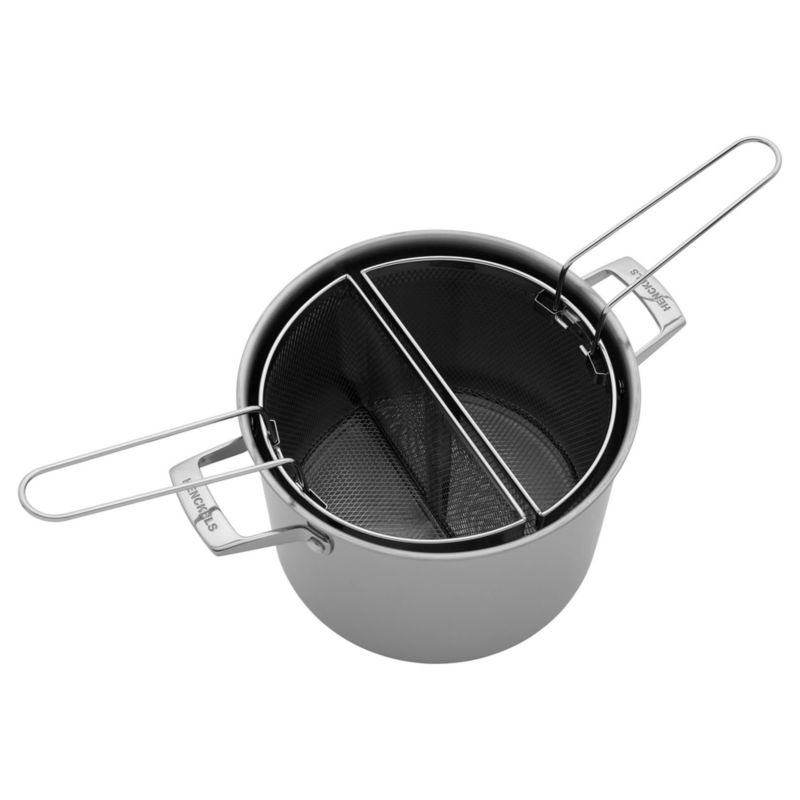 HENCKELS 8.5-Qt. Stainless Steel Pasta Pot with Straining Baskets - image 4 of 7