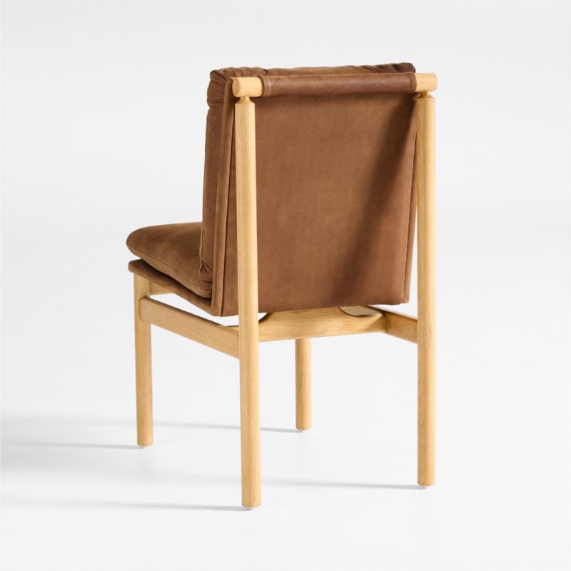 Henning Leather Dining Side Chair - image 6 of 9