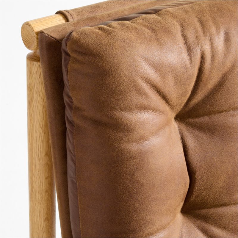 Henning Leather Dining Side Chair - image 8 of 9