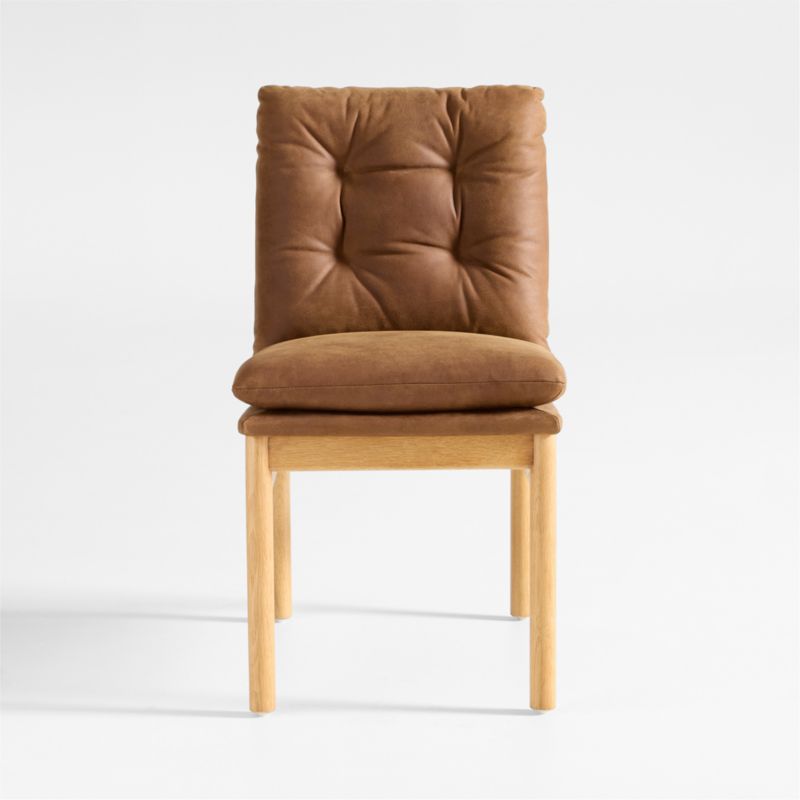 Henning Leather Dining Side Chair - image 0 of 9