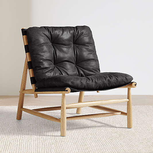 Henning Leather Accent Chair