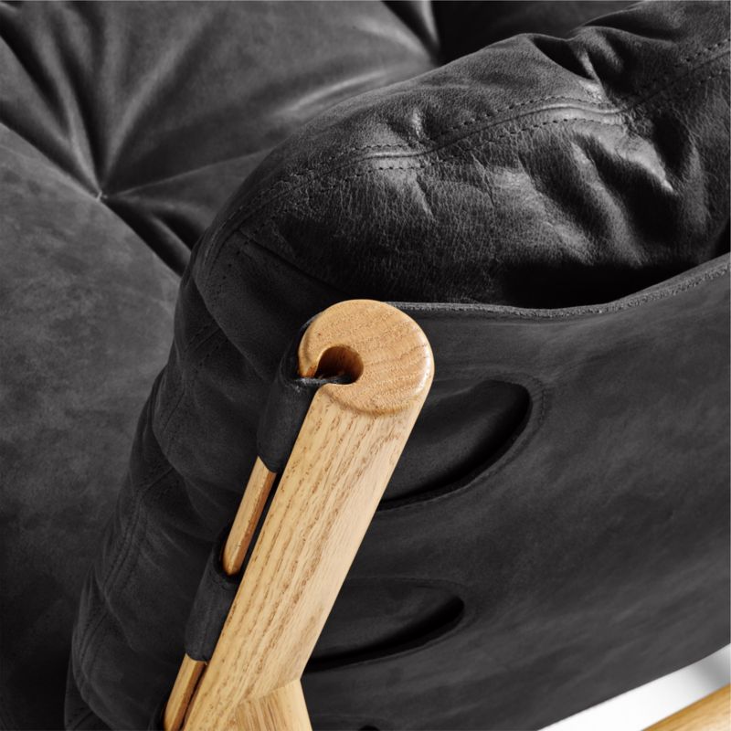 Henning Leather Accent Chair - image 5 of 6