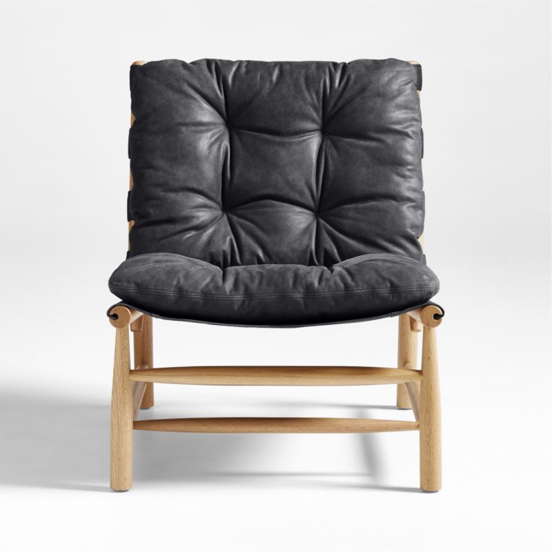 Henning Leather Accent Chair - image 2 of 6