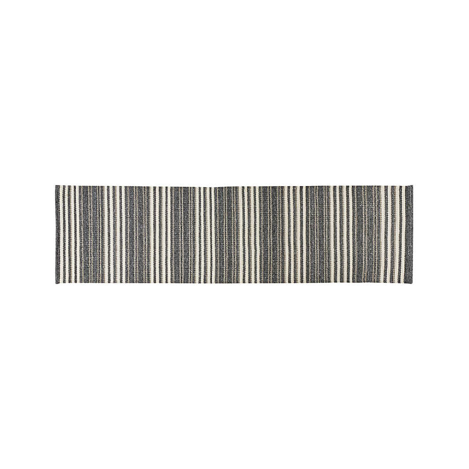 Hesper Striped Indoor/Outdoor Rug 2.5'x9' (Open Larger View)
