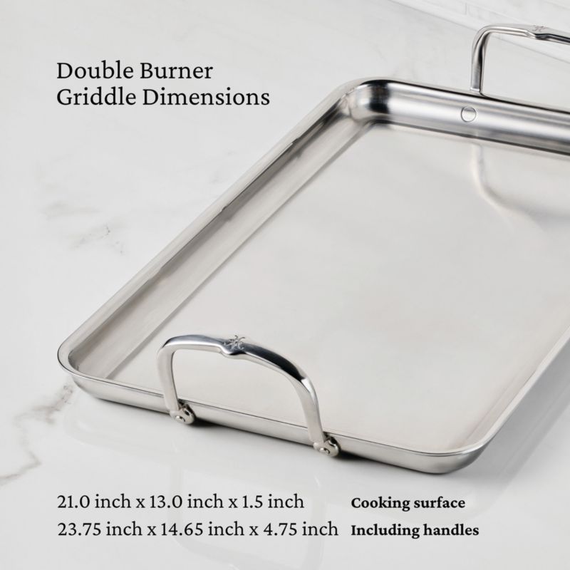 Hestan Double Burner Griddle - image 5 of 6