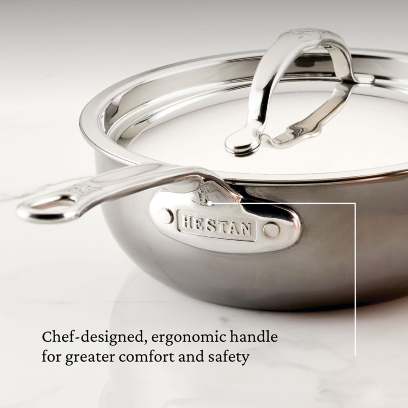 Hestan NanoBond 2-Qt. Saucier with Lid - image 6 of 9