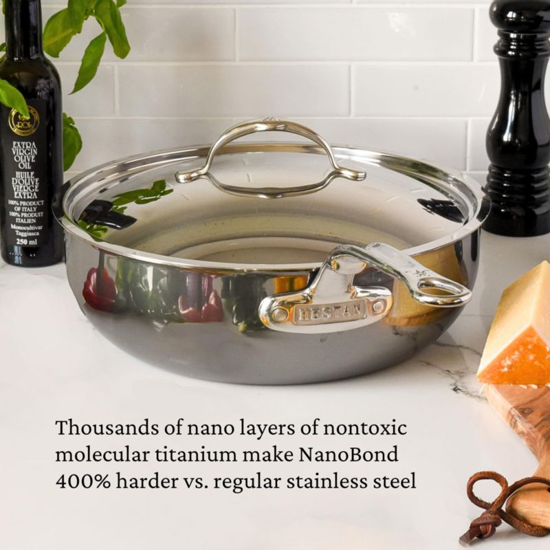 Hestan NanoBond 3.5-Qt. Essential Pan with Lid - image 5 of 9
