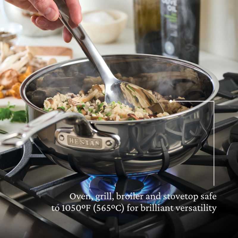 Hestan NanoBond 3.5-Qt. Essential Pan with Lid - image 6 of 9