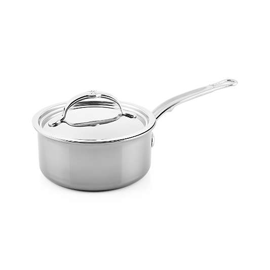 Hestan NanoBond Stainless Steel 1.5-Qt. Saucepan with Lid