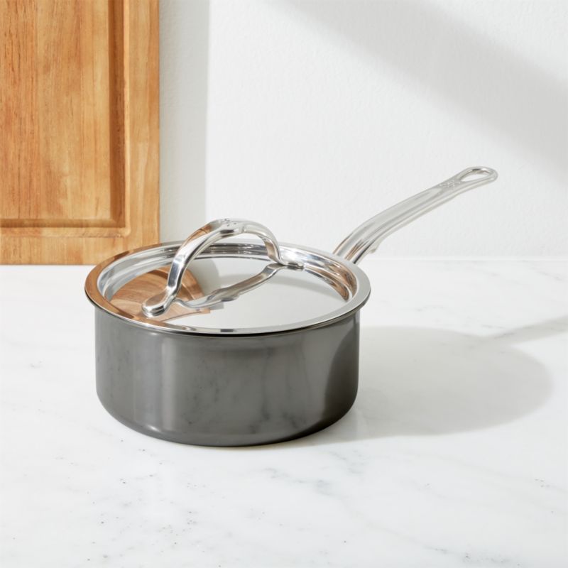 Hestan NanoBond Stainless Steel 1.5-Quart Saucepan with Lid - image 0 of 2