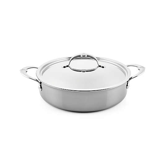 Hestan NanoBond Stainless Steel 3.5-Qt. Covered Sauteuse