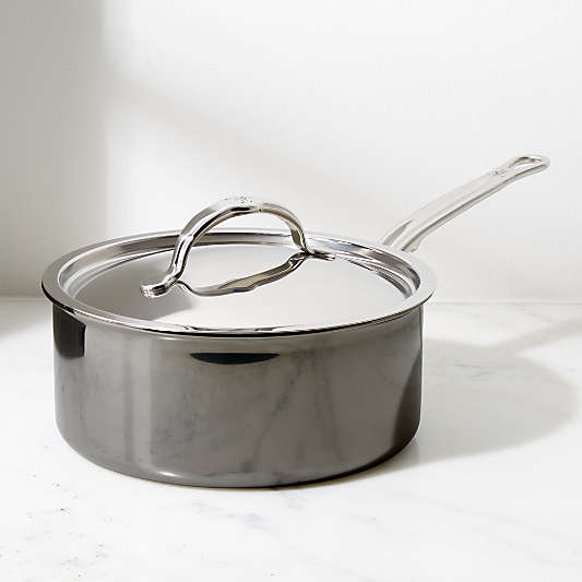 Hestan NanoBond Stainless Steel 3-Quart Saucepan with Lid