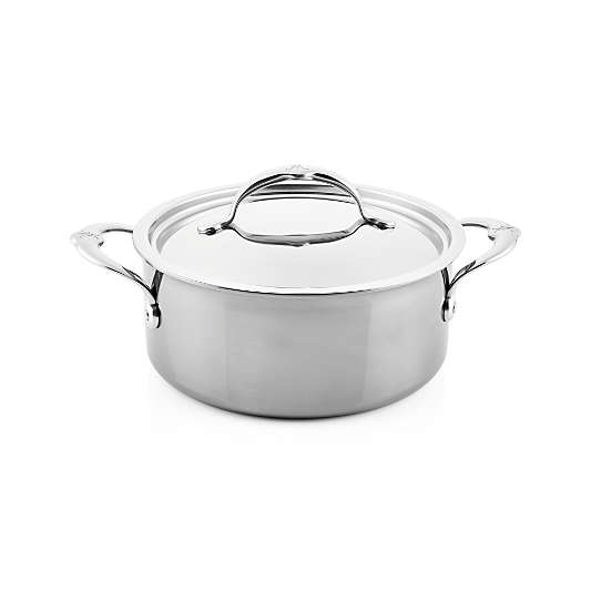 Hestan NanoBond Stainless Steel 3-Quart Soup Pot with Lid