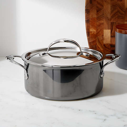 Hestan NanoBond Stainless Steel 3-Quart Soup Pot with Lid