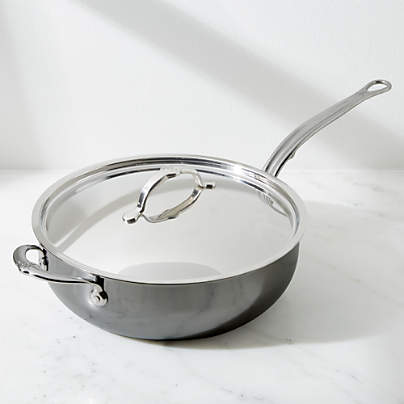 Hestan NanoBond Stainless Steel 5-Quart Essential Pan with Helper Handle