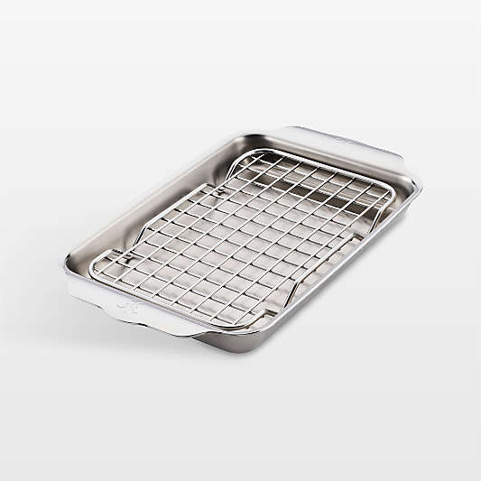 Hestan OvenBond 2-Piece 1/8th Sheet Pan + Cooling Rack Set