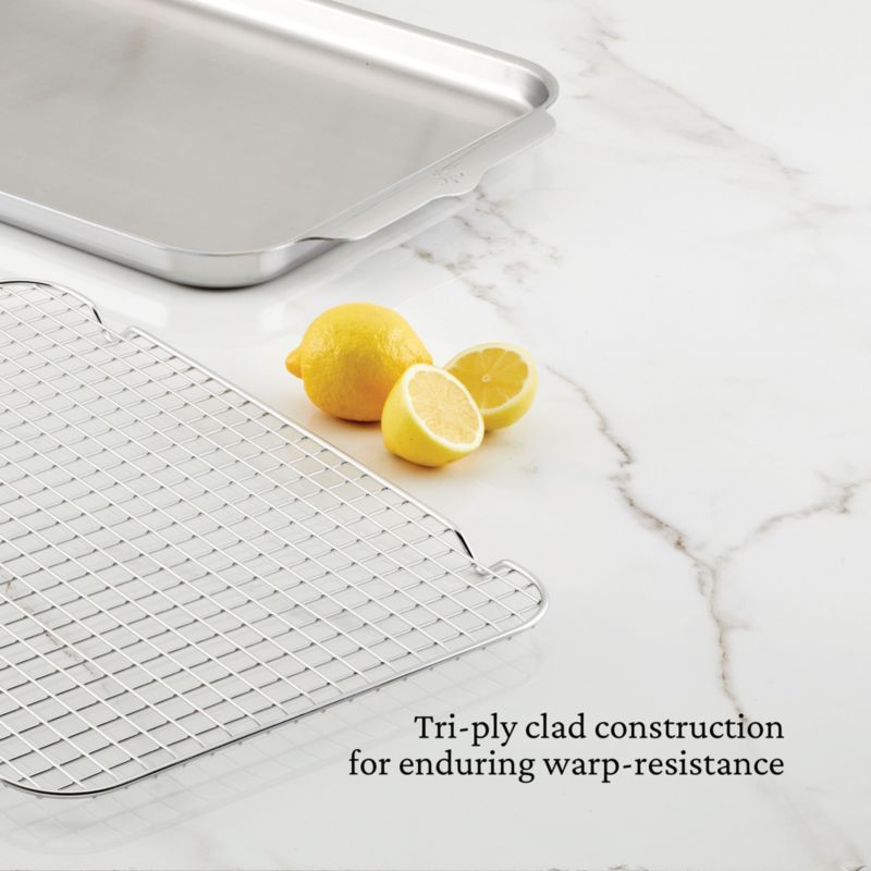 Hestan OvenBond 2-Piece Medium Sheet Pan + Cooling Rack Set - image 4 of 5