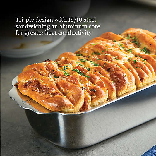 Hestan OvenBond 9"x5" Stainless Steel Loaf Pan