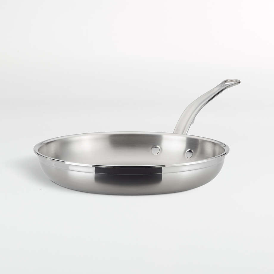 Hestan ProBond Forged Stainless Steel 11" Skillet + Reviews | Crate & Barrel