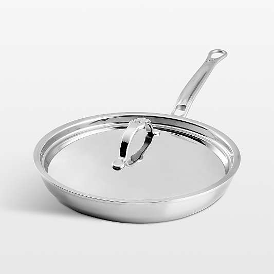 Hestan Probond Luxe 11" Stainless Steel Skillet with Lid