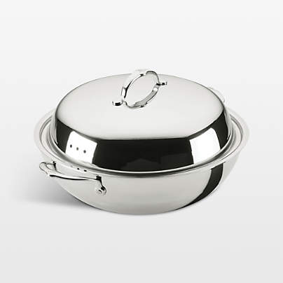 Hestan Probond Luxe 14" Stainless Steel Wok with Lid
