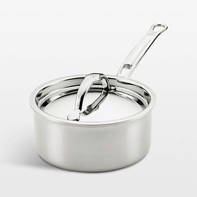Hestan Probond Luxe 1.5-Qt. Stainless Steel Saucepan with Lid