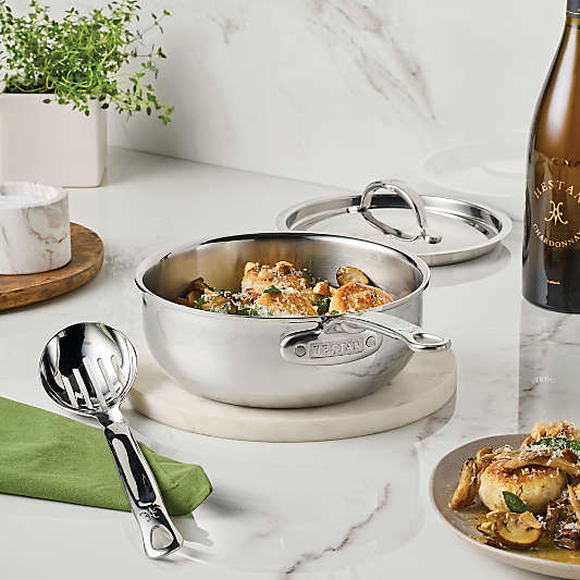 Hestan Probond Luxe 2-Qt. Stainless Steel Saucier with Lid