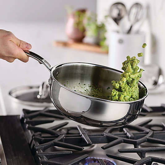 Hestan Probond Luxe 3.5-Qt. Stainless Steel Essential Pan with Lid