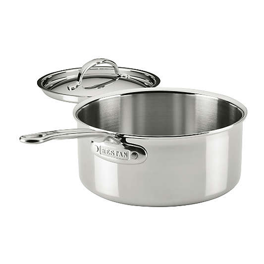 Hestan Probond Luxe 3-Qt. Stainless Steel Saucepan with Lid