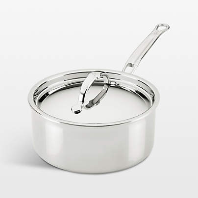 Hestan Probond Luxe 3-Qt. Stainless Steel Saucepan with Lid
