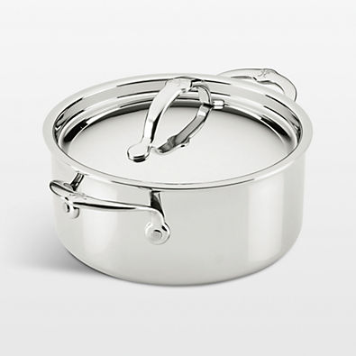 View Hestan Probond Luxe 3-Qt. Stainless Steel Soup Pot with Lid details