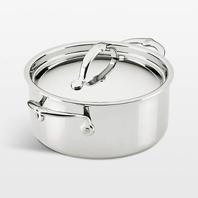 Hestan Probond Luxe 3-Qt. Stainless Steel Soup Pot with Lid
