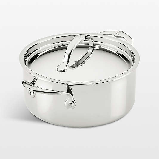 Hestan Probond Luxe 3-Qt. Stainless Steel Soup Pot with Lid