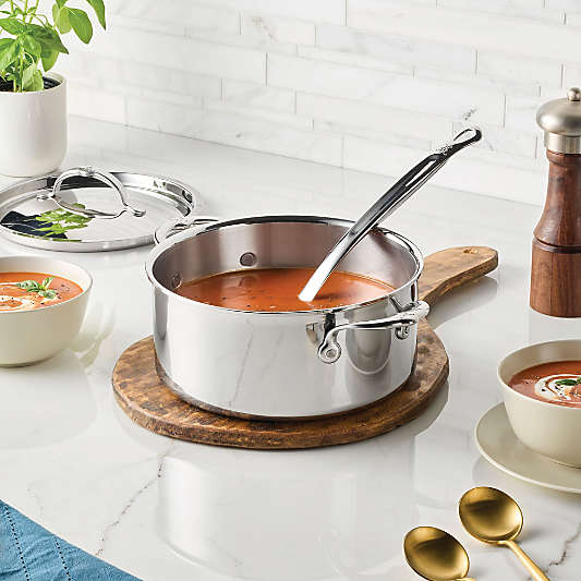 Hestan Probond Luxe 4-Qt. Stainless Steel Soup Pot with Lid