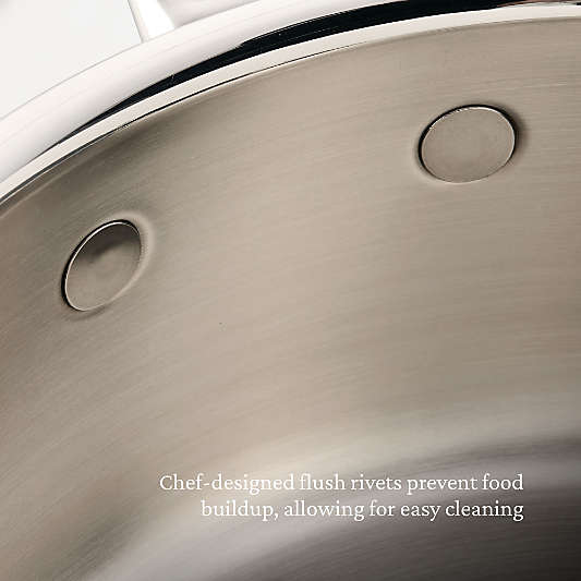 Hestan Probond Luxe Stainless Steel Dutch Oven with Lid
