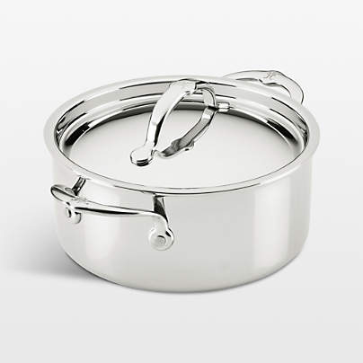 Hestan Probond Luxe 4-Qt. Stainless Steel Soup Pot with Lid