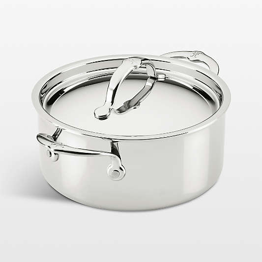 Hestan Probond Luxe 4-Qt. Stainless Steel Soup Pot with Lid