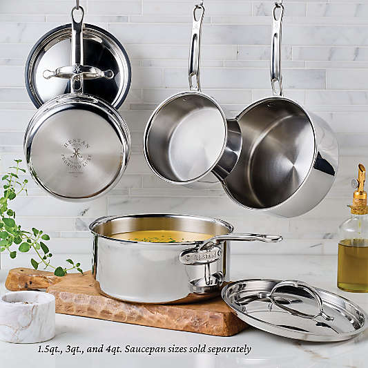 Hestan Probond Luxe Stainless Steel 5-Piece Cookware Set