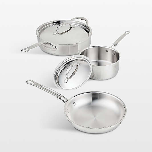 Hestan Probond Luxe Stainless Steel 5-Piece Cookware Set