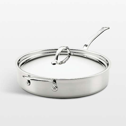Hestan Probond Luxe 5-Qt. Stainless Steel Saute Pan with Lid